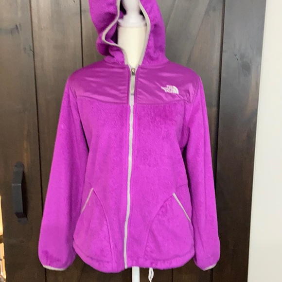 North Face Girls Fleece Jacket XL 18 - Picture 1 of 5
